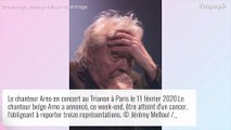 Arno atteint d'un cancer du pancréas : ses concerts annulés