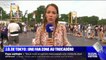 Un fan zone a été installée au Trocadéro à Paris pour suivre les Jeux Olympiques de Tokyo