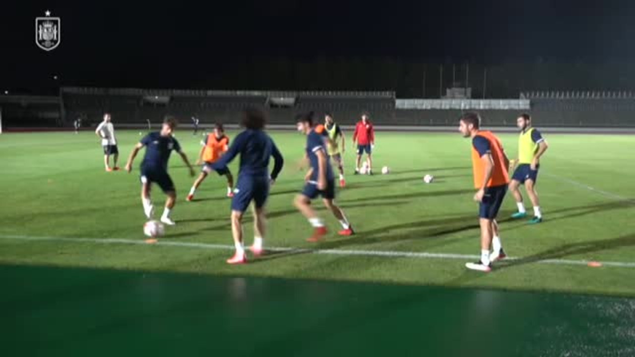La selección olímpica de fútbol prepara la 'final' del domingo ante Australia