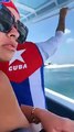 Parte flotilla rumbo a aguas internacionales cerca de Cuba