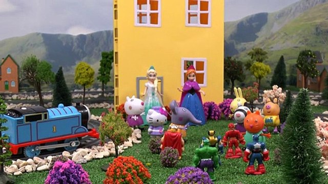 Peppa Pig Play Doh Thomas & Friends Superhero Toys Story Naughty George Spongebob Play-Doh Pepa