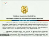 Denuncian violación del espacio aéreo venezolano por parte de una aeronave militar de Estados Unidos