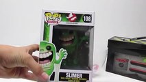 NEW GHOSTBUSTERS SLIMER!! Opening Play-Doh Surprise Egg! With Original Ghostbusters TOYS! POP SLIMER