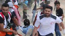 Palestinos feridos em confrontos com tropas israelenses