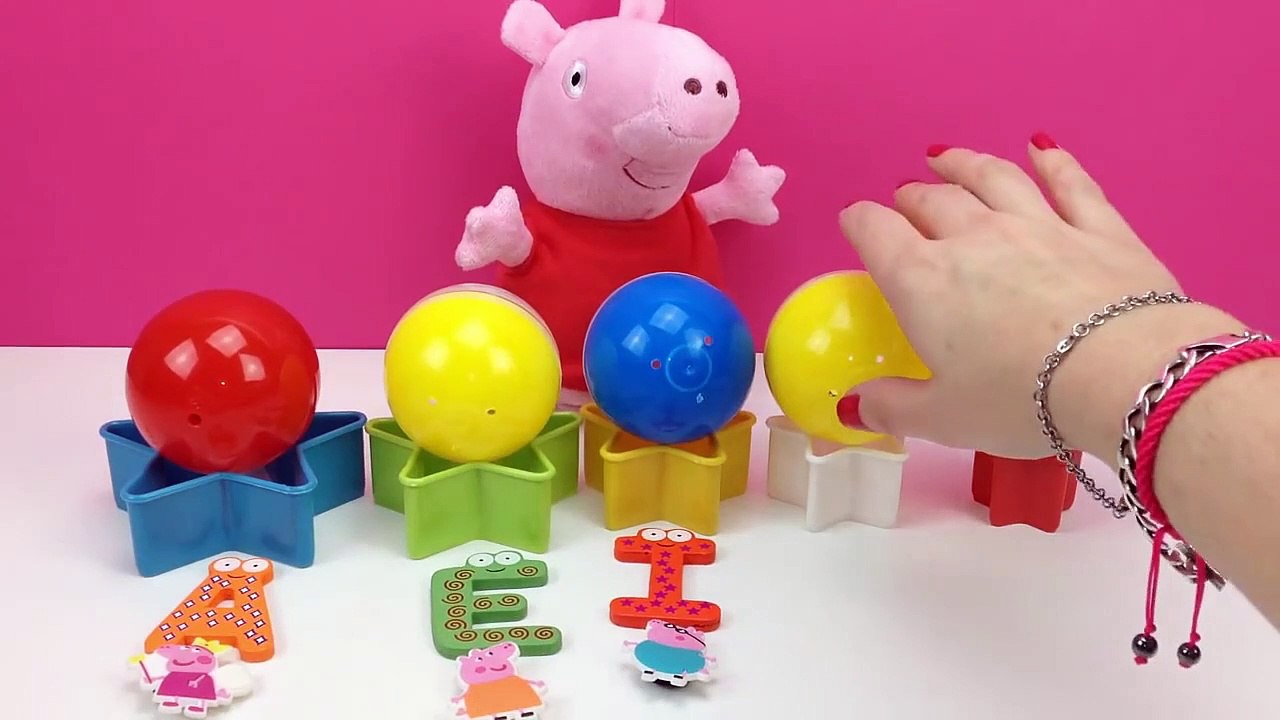 Aprender las vocales con Peppa Pig   Vídeo educativo para niños   learn the vowels in Spanish