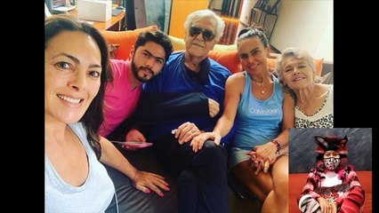 KATE DEL CASTILLO FELICITA A SU PAPÁ POR SUS 87 AÑOS