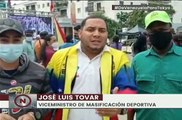 Caracas se une a la fiesta olímpica en apoyo a los atletas venezolanos en Tokio