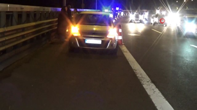 TEM Otoyolu Bolu Dağı’nda zincirleme kaza: 5 yaralı