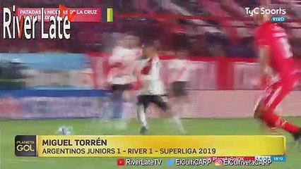 Patadas a Nicolás De La Cruz en River Plate - Planeta Gol ][ RiverLateTV