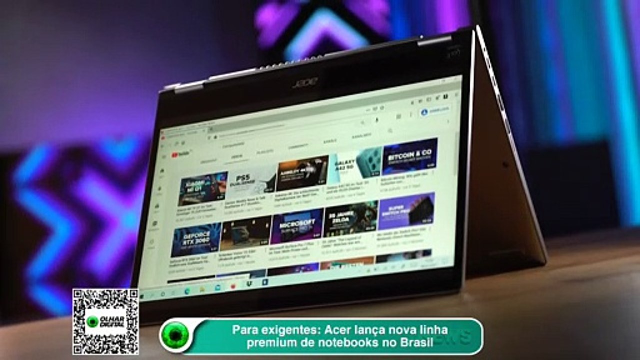 Acer lança nova linha premium de notebooks no...