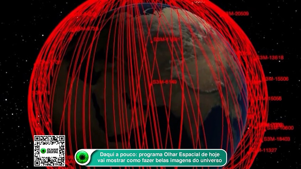 Daqui a pouco programa Olhar Espacial de hoje vai mostrar como fazer belas imagens do universo