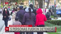 Denuncian robo de celulares en el centro paceño