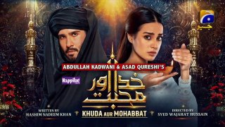 Khuda Aur Mohabbat - Season 3 Mega Ep 25 [Eng Sub] Digitally Presented by Happilac Paints 23rd July - YT Latest 2021