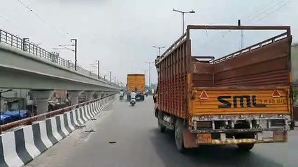 Delhi road traveling part -14
