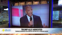Tom Barrack arrested on charges of acting as an agent of a foreign government