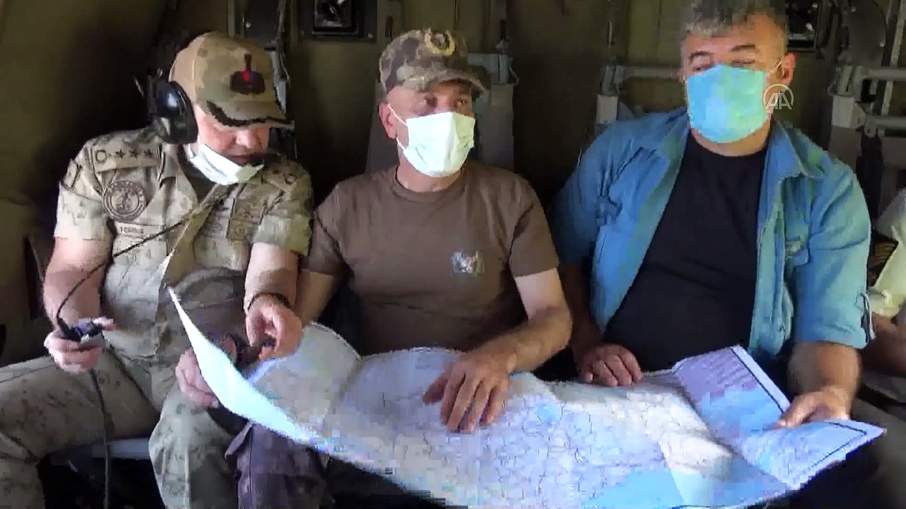 OSMANİYE - Jandarma ve emniyetten helikopterli trafik denetimi