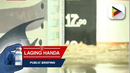 Kasalukuyang sitwasyon sa Marikina River sa gitna ng tuloy-tuloy na pag-ulan