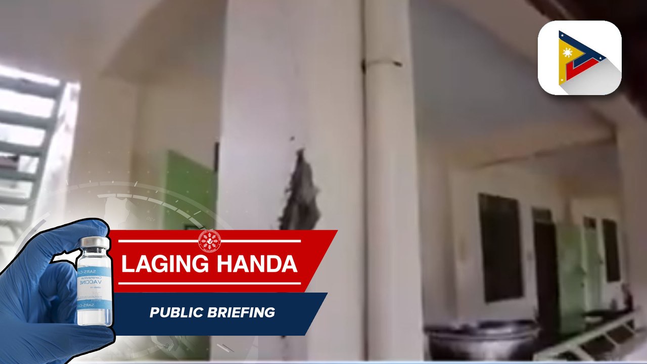 Sitwasyon sa Calatagan, Batangas matapos ang 6.7 magnitude na lindol