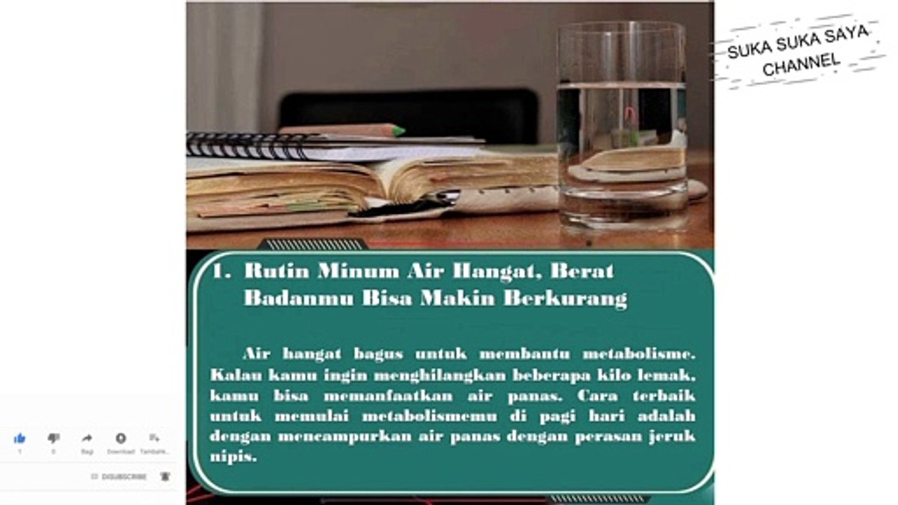 5 Manfaat Minum Air Putih Hangat -- 5 Benefits of Drinking Warm Water