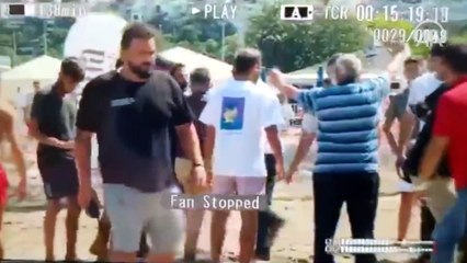 A Haber ekibi, kendilerine saldıran cankurtaranlardan şikayetçi oldu