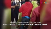 Nakes di Semarang Ditusuk Keluarga Pasien