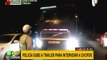 Piura: Policía se sube a cabina de tráiler para intervenir a conductor por cometer infracción