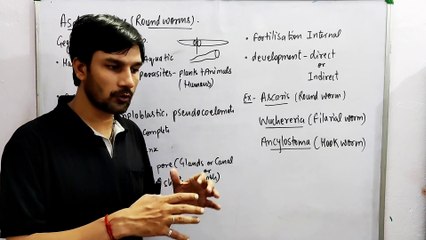 Animal Kingdom Part-9 Phylum Aschelminthes