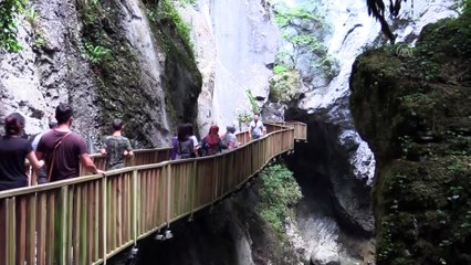 Download Video: KASTAMONU - Kurban Bayramı tatilinde kanyonlara yoğun ilgi