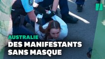 Contre le confinement, des milliers d'Australiens manifestent à Sydney