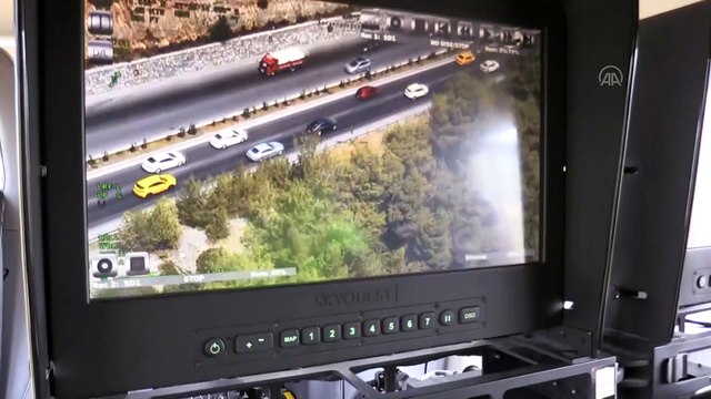 MUĞLA - Milas-Bodrum kara yolunda helikopter destekli denetim yapıldı