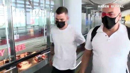 Rumen futbolcu Cicaldau, Galatasaray için İstanbul'da