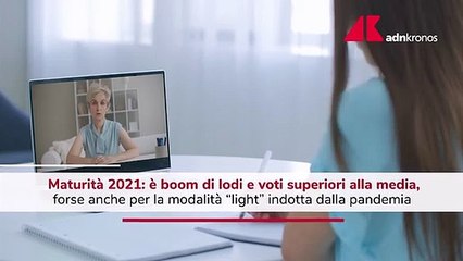 Maturità 2021, tante lodi e voti superiori alla media