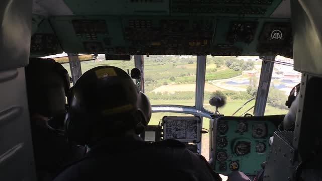 Son dakika haberleri: Jandarma, helikopter destekli denetim yaptı