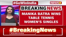 Manika Batra Wins Table Tennis Women's Single Tokyo Olympics 2020 NewsX