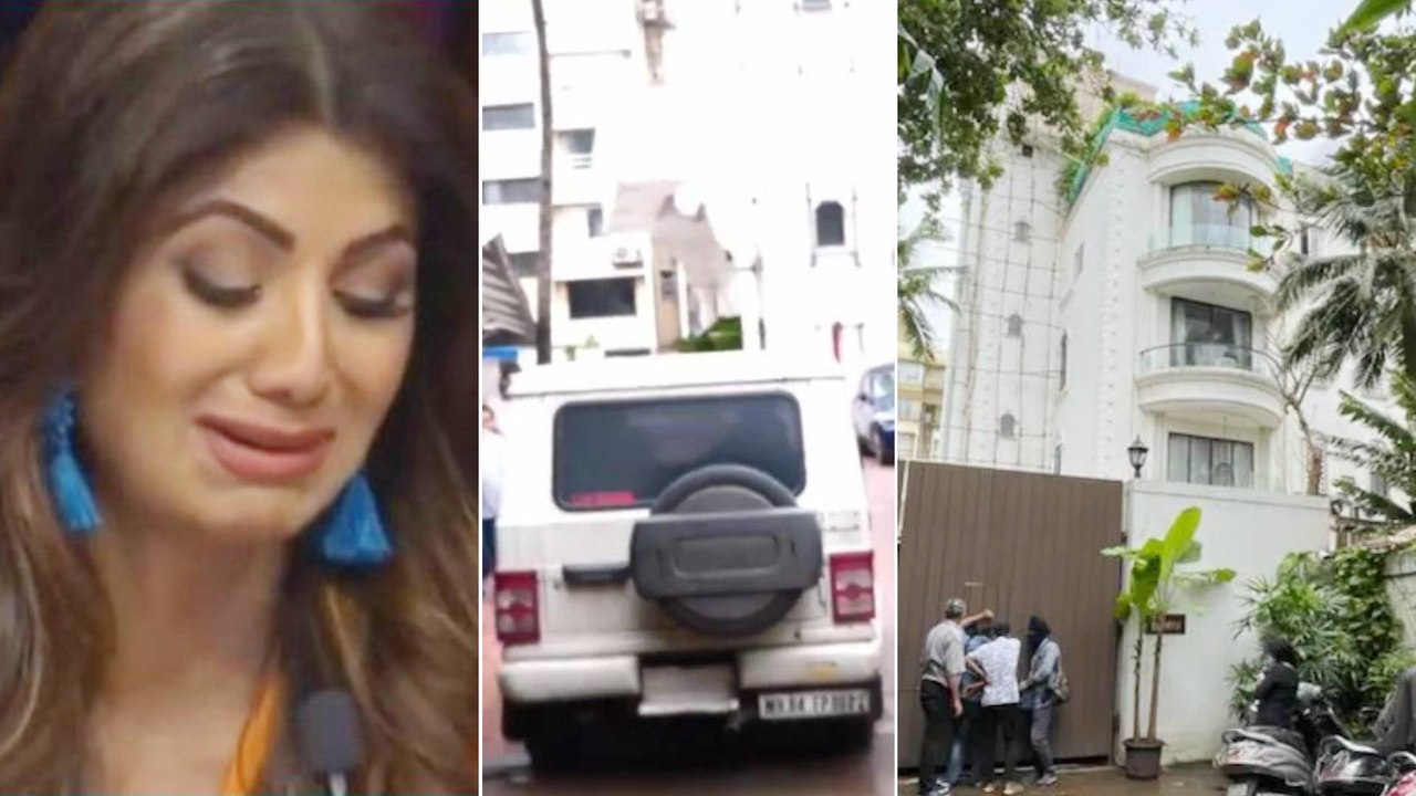 Shilpa Shetty's Home Raided By Mumbai Crime Branch | Filmibeat Telugu