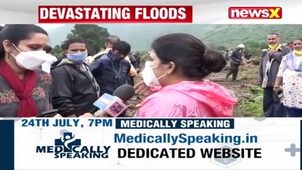 Houses Destroyed Due To Landslide In Maharashtra’s Raigad NewsX Ground Report NewsX