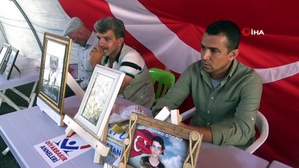 Evlat nöbeti tutan ailelerden HDP ve CHP'ye tepki
