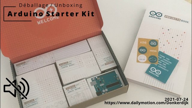 Déballage - Arduino Starter Kit - Unboxing