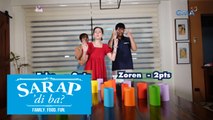 Sarap, 'Di Ba?: Zoren Legaspi, tinalbugan ang husay ni Cassy Legaspi sa ‘Talbog Kabog challenge!’