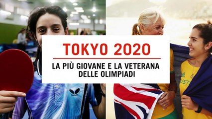 Tokyo 2020, età da record: l'atleta più giovane (già fuori) e la veterana di questi Giochi