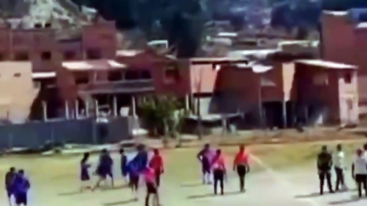 Tornado Hits Football Match in Bolivia