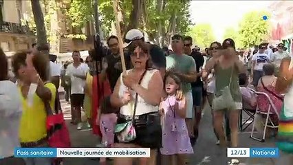 Pass sanitaire : nouvelle journée de mobilisation des anti-pass