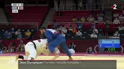 Tokyo 2020 : première médaille française pour le judoka Luka Mkheidze