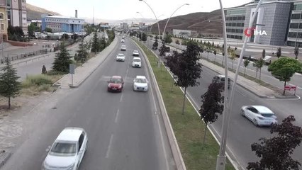 Çankırı'da bayram dönüşü trafiği başladı