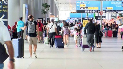 İstanbul Havalimanı’nda bayram dönüşü hareketliliği