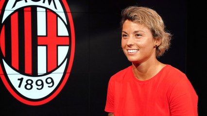 Giacinti: "Orgogliosa di essere un punto fermo del Milan"