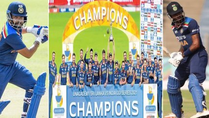 India vs Sri Lanka ODI Series : Indian Players Report Card | Oneindia Telugu