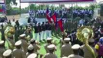 Suasana Pemakaman Presiden Haiti Jovenel Moise