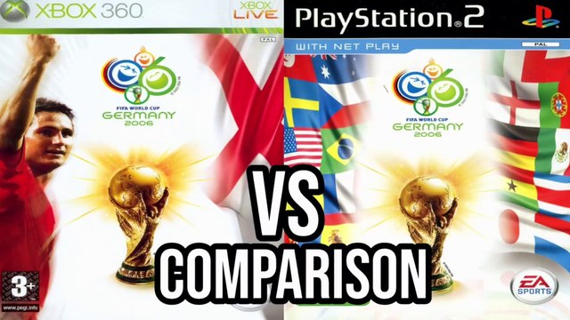 FIFA World Cup 2006 Xbox 360 Vs PS2_