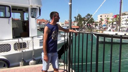 BALIKESİR - Ayvalık’ta nostaljik motor yolculuğuna yoğun ilgi